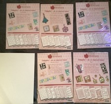 6 Sheets Woodware chippies Die
