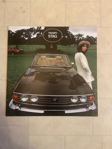 Triumph stag sales brochure - triumph,