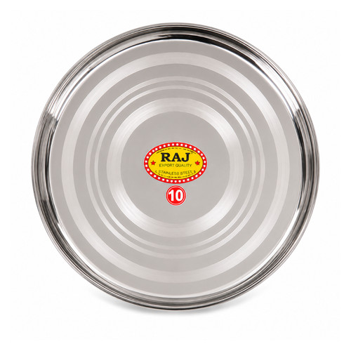 Stainless steel round - stainless, serving