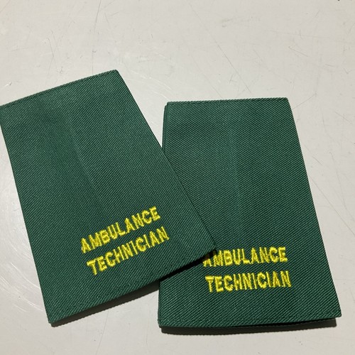 Ambulance technician epaulette - technician,