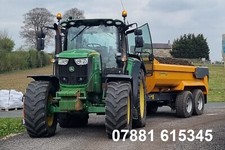 Good quality as dug soil 16t dump trailer load