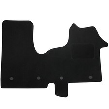 Fits Vauxhall Vivaro Van Mat Tailored Carpet 2014 to 2019 1pc Black Car Floor