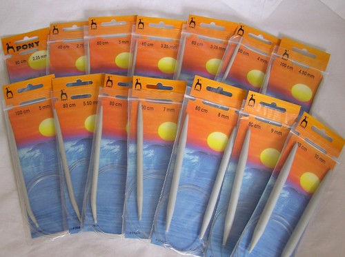 Pony circular knitting needles - circular,