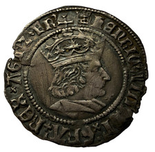 Henry VIII Groat -First Issue