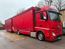 mercedes actros enclosed car
