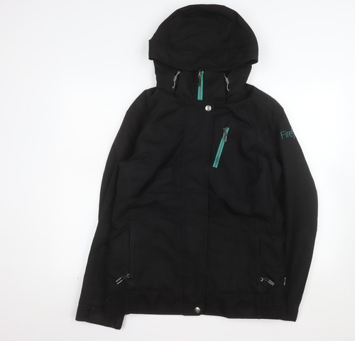 Firefly womens black hooded - black,