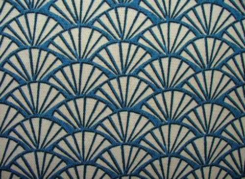 Cotton curtain fabric - fabric, art