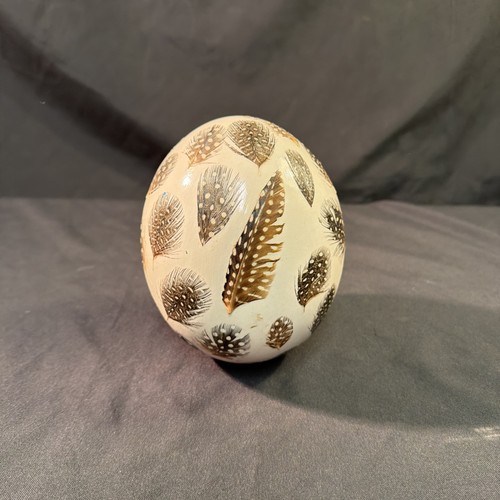 Ostrich egg blown - blown, and