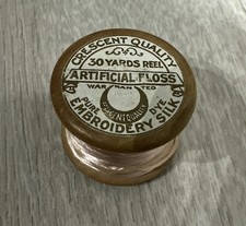 vintage cresent quality artifical floss embroidery silk Ref Gc4