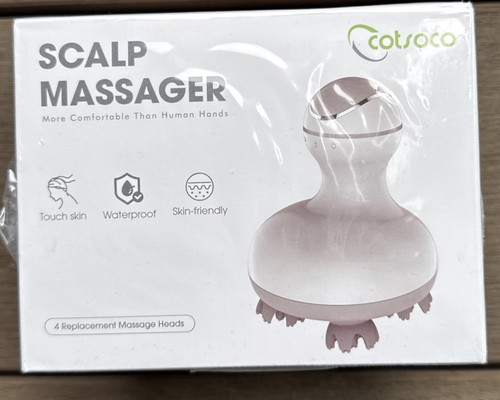 Electric head massager - with, 4