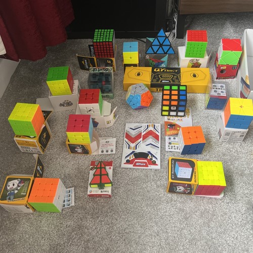 Speed cube set and - , timer