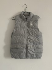 Boys Grey Nike Gilet Body