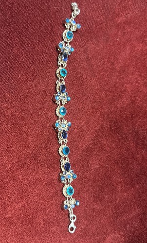 Sajen blue topaz stone - blue,