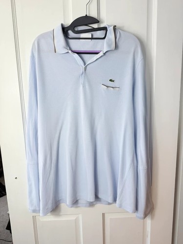 Long sleeve lacoste polo shirt - long,