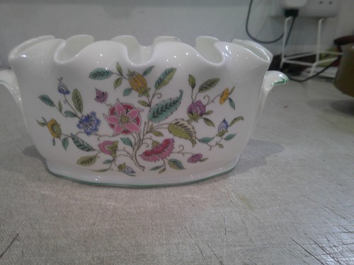 Minton haddon hall green trim - hall,