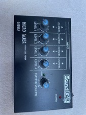 Soundlab G105AA Mono Microphone Mixer 4 Channels - Black