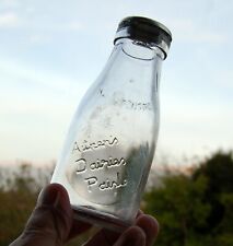 Lovely 1950's Aitken of Paisley : dairy school 1/3  milk bottle
