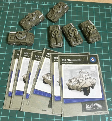 Axis allies miniatures - allies,