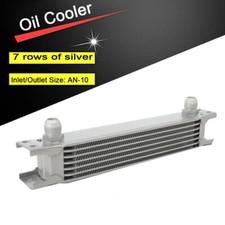 7 Row AN10 Oil Cooler Radiator Universal Engine Transmission Oil Cooler,Aluminum