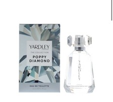Yardley The Collection Poppy Diamond Eau de Toilette 50ml Spray For Her EDT New.