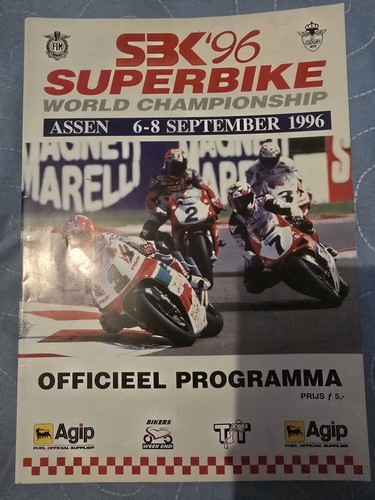 World superbike programme 1996 - superbike,