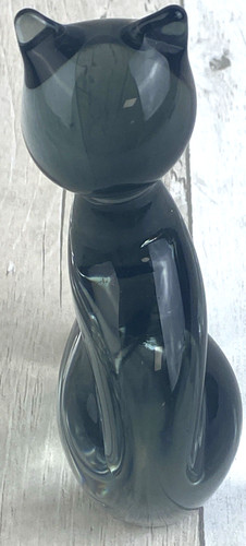 Murano style black - murano, cat