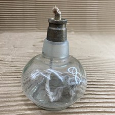 Vintage Glass Alcohol Spirit Burner For Chemistry Science Laboratory