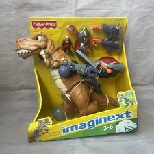 Large Imaginext Jurassic World Sounds T-Rex Dinosaur Playset BRAND NEW Retired