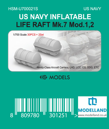 Model usn inflatable life - model,