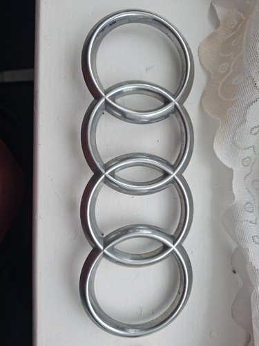 Audi front grill badge - front, circle
