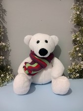 Whsmith Polar Bear Plush Toy