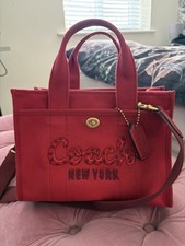 Coach Cargo Bag Red Lunar Year