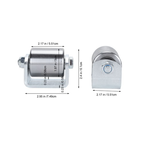 2pcs weld trailer rollers - 2pcs,