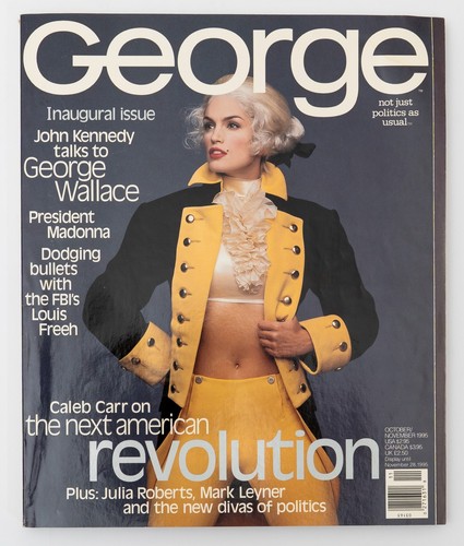 George magazine inaugural - george,