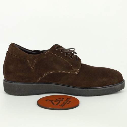 Flexa brown suede - lace, up