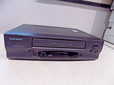 Daewoo VQ812P VHS VCR Video Cassette Recorder Player Black Genuine Working