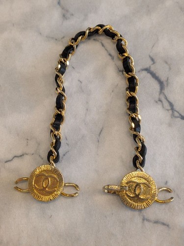 Chanel vintage 1984 gold - gold, tone