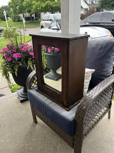 Antique solid oak bathroom - solid,