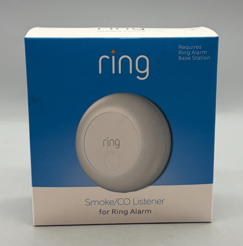 Ring smoke listener for - smoke/co,