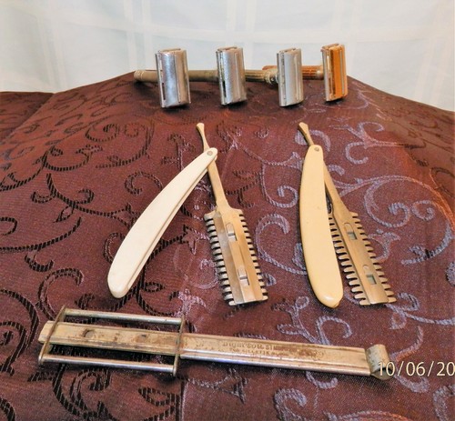 Old vintage gillette razors - vintage,