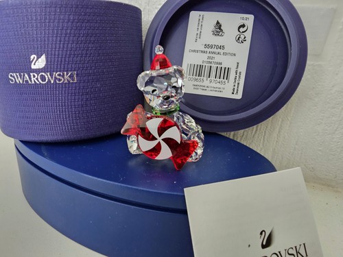 Swarovski kris bear - bear, 'christmas