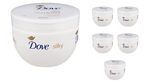 Dove silky body cream pot - dove,