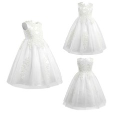 Flower Girl Dress Bridesmaid Princess Dresses for Wedding Birthday Party Pageant