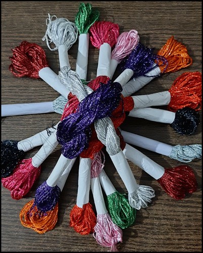 Oasis silk skeins - 10, x