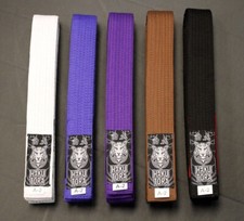 New Premium BJJ Belts – Hakutora A1 A3 A4 – Purple Brown Black. RRP £11.99