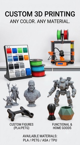 Custom printing service - 3d,