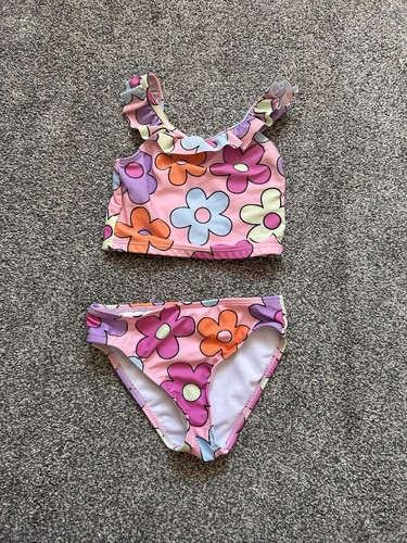 Girls flower tankini age 4 - tankini, 3-4
