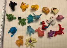 Bag of 19 small 1.5cm POKEMON FIGURES Numel Polygon Cacnea Pikachu