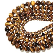 Tiger's Eye Round beads AAA+
