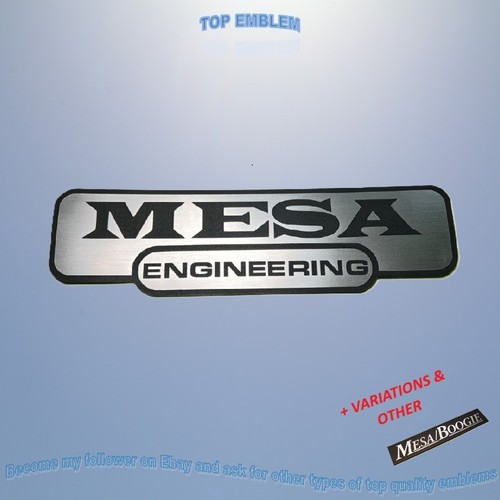 Mesa boogie engineering emblem - mesa,
